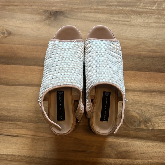 Steve Madden Carlton Woven Sandals Platform Espadrilles Cork Women’s size 7 - Picture 5 of 5